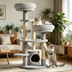 CloudPerch Sisal Scratcher Cat Tree