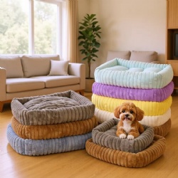 New Style Colorful Soft Custom cat Bed Dog Cushion Dog Bed for Large Dogs