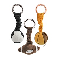 Interactive Dog Toys Multifunctional Dog Extension Ball Makes Squeaking Sound Pet Dog Toys