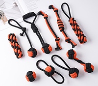 Rope Dog Toys Cotton Teething Chew Toys For Pets Size Medium 50pcs Carton Pack