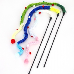 Funny Cat Stick with Bell Interactive Play Pet Supplies Cat Toys