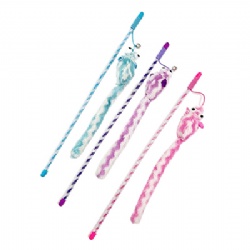 Cat Interactive Toy Fish Shape Tassel Cat Toy Diverse Cat Luxury Toys