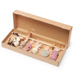 Bulk New Playful Pet Interactive Cat Toys Set with Movement Function
