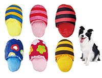 Wholesale Pet Plush Slippers Toy Puzzle Dog Chew Toys Squeaky Chew Toy Bite-Resistant Dog Teeth Grinding Toys