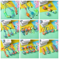 Dog Rope Toy Set  Durable Braided Knot Chew Ball For Small Medium Dogs