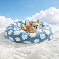 Hot Sale Custom Pet Bed With Anti Slip Bottom Soft Dog Bed Sofa Warm Pet Kennel
