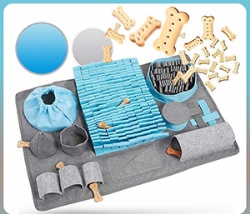 Dog Lick Mat Snuffle Mat Slow Feeder Smell Training Blanket