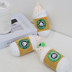 Bread-Shaped Squeaky Plush Toys for Dogs Ins Pet Squeak Toys for Chewing Sniffing and Making Sounds