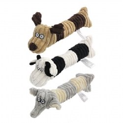 New Squeaky Cotton Rope Plush Pet Dog Toys for Dog