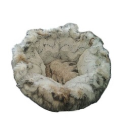 Flower shape pet bed