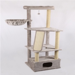 Cat Tree Pets Pet Hammocks Wood Wall Sand Tower