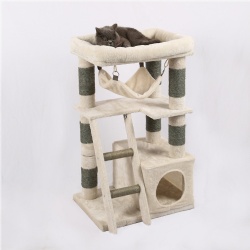 China Pet Supplies Cat Tree Tower With Condo House Sisal