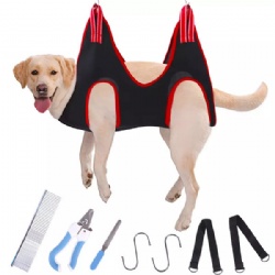 Pet Grooming Hammock Harness Cat Dog Bath Trimming Nail Combing Hair Pet Cleaning Grooming