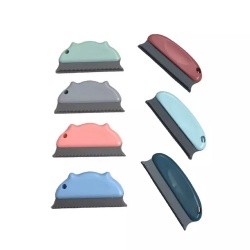 Upgraded Cat Shape Version Removal Pet Comb Plastic Portable Brush For Long Hair Animal