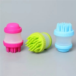 2022 Cat Grooming Shower Head Cleaning Kit Deshedding Tool Pet Bath Gloves Pink Blue Red
