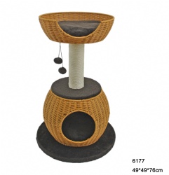 Rattan Cat House