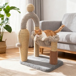 ArcRest Cat Hammock Scratcher Tree for Indoor Cats